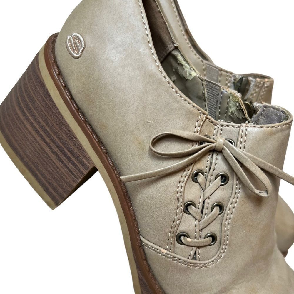 Y2k Skechers Somethin' Else Chunky Round Toe Bloc… - image 5